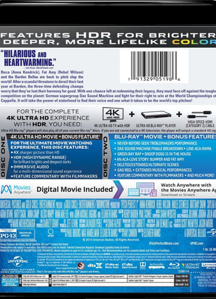 Pitch Perfect 2 (4K Ultra HD/Blu-ray)