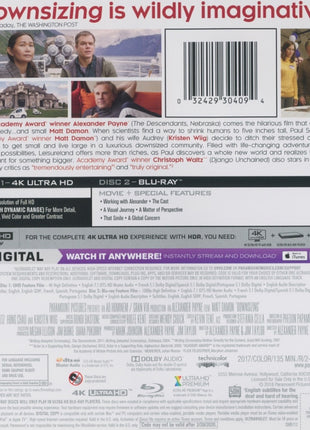Downsizing (4K Ultra HD/Blu-ray)