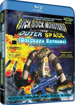 Sick Sock Monsters From Outer Space (Blu-ray)
