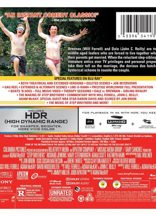 Step Brothers (4K Ultra HD/Blu-ray)