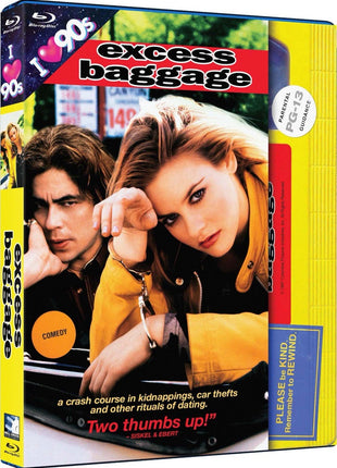 Excess Baggage: Retro VHS '90s Style Look Packaging (Blu-ray)
