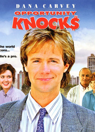 Opportunity Knocks: Retro VHS '90s Style Look Packaging (Blu-ray)