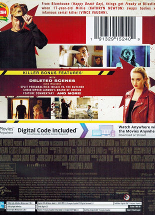 Freaky: Killer Switch Edition (Blu-ray/DVD)