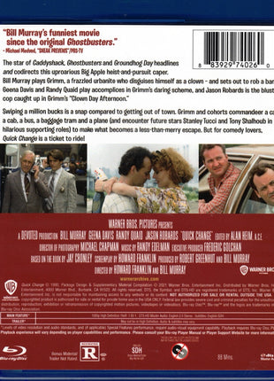 Quick Change: Warner Archive Collection (Blu-ray)