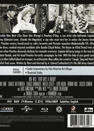 Every Day's A Holiday (Blu-ray)