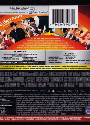 Who Framed Roger Rabbit (4K Ultra HD/Blu-ray)