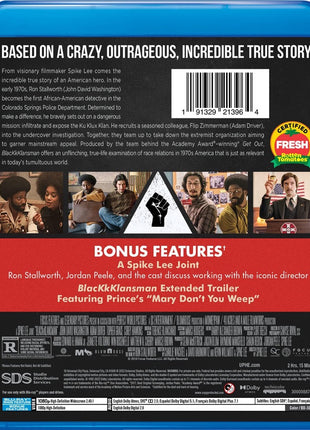 BlacKkKlansman (Blu-ray)(Reissue)