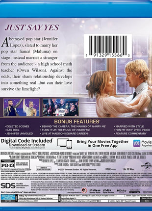 Marry Me (2022)(Blu-ray/DVD)