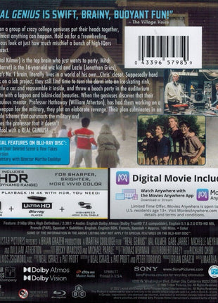 Real Genius (4K Ultra HD/Blu-ray)
