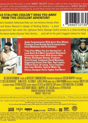 Bill & Ted's Excellent Adventure (4K Ultra HD)