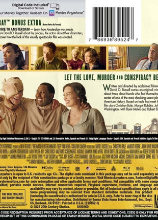 Amsterdam (Blu-ray)