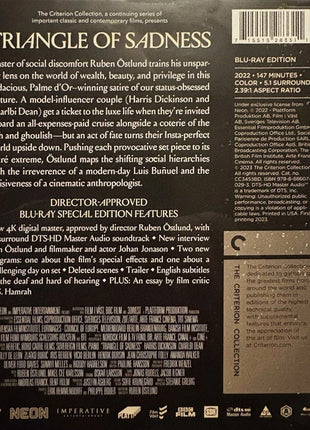 Triangle Of Sadness: Criterion Collection (Blu-ray)