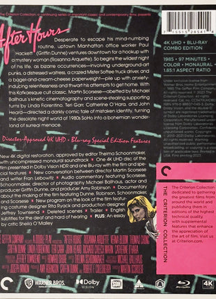 After Hours: Criterion Collection (4K Ultra HD/Blu-ray)