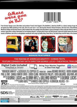 American Graffiti: 50th Anniversary Edition (4K Ultra HD/Blu-ray)