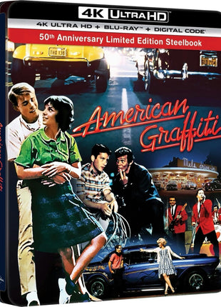 American Graffiti: 50th Anniversary Edition: Limited Edition (4K Ultra HD/Blu-ray)(SteelBook)