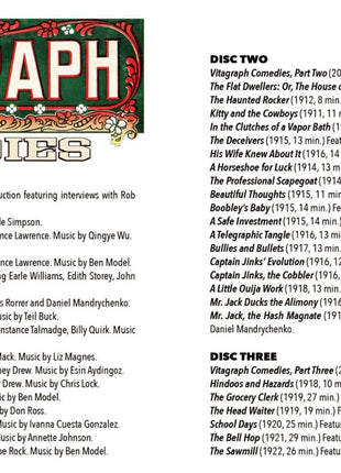 Vitagraph Comedies (Blu-ray)