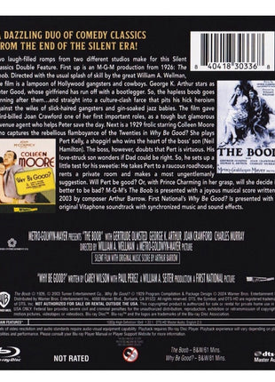 Boob / Why Be Good?: Silent Classics Double Feature: Warner Archive Collection (Blu-ray)