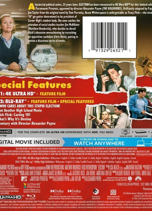 Election: Paramount Presents Vol.46 (4K Ultra HD/Blu-ray)