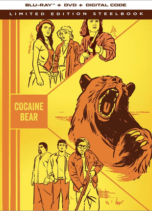 Cocaine Bear: Limited Edition (Blu-ray/DVD)(SteelBook)