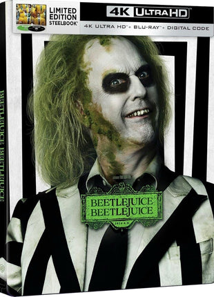 Beetlejuice Beetlejuice: Limited "Glow In The Dark" Edition (4K Ultra HD/Blu-ray)(SteelBook)
