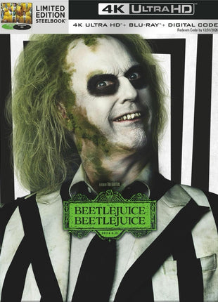 Beetlejuice Beetlejuice: Limited "Glow In The Dark" Edition (4K Ultra HD/Blu-ray)(SteelBook)