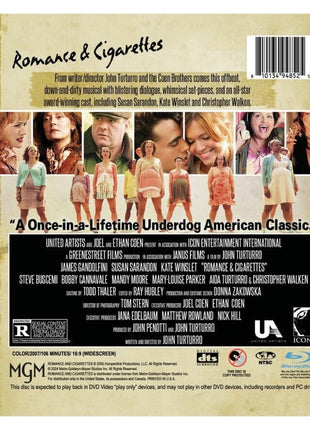 Romance & Cigarettes (Blu-ray)(Reissue)