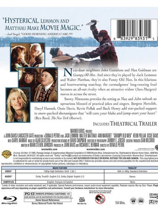 Grumpy Old Men (Blu-ray)(Reissue)