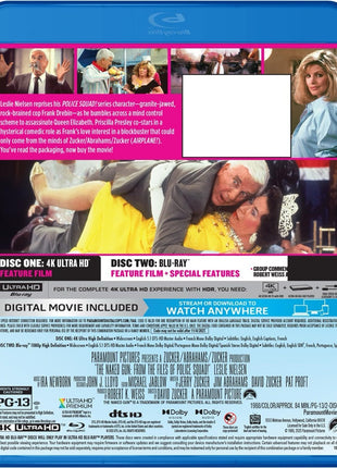 Naked Gun: From The Files Of Police Squad! (4K Ultra HD/Blu-ray)