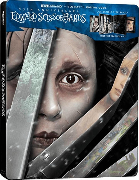 Edward Scissorhands: 35th Anniversary Limited Edition (4K Ultra HD/Blu-ray)(SteelBook)