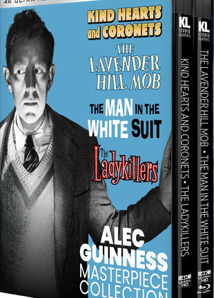 Alec Guinness: Masterpiece Collection  (4K Ultra HD/Blu-ray): Kind Hearts And Coronets / The Ladykillers / The Lavender Hill Mob / The Man In The White Suit