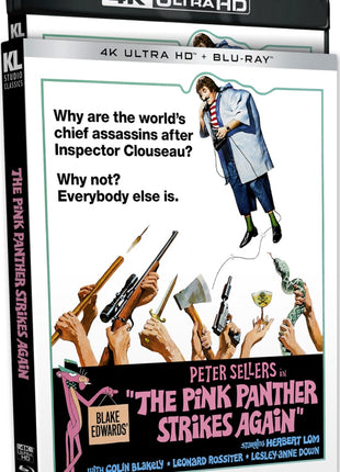 Pink Panther Strikes Again (4K Ultra HD/Blu-ray)