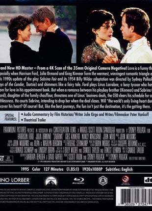 Sabrina: Special Edition (1995)(Blu-ray)