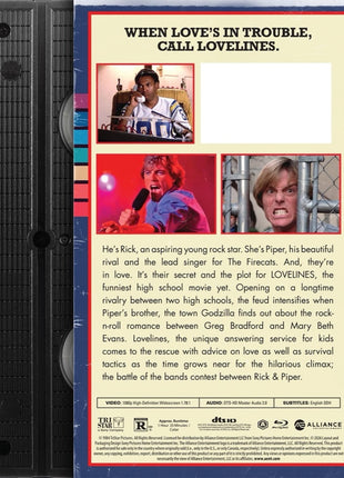 Lovelines: Retro VHS Look Packaging (Blu-ray)