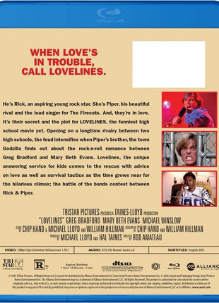 Lovelines: Retro VHS Look Packaging (Blu-ray)