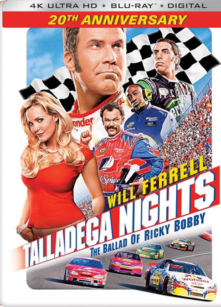 Talladega Nights: The Ballad Of Ricky Bobby: 20th Anniversary Limited Edition (4K Ultra HD/Blu-ray)(SteelBook)
