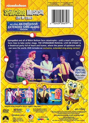 SpongeBob SquarePants: The SpongeBob Musical: Live On Stage!