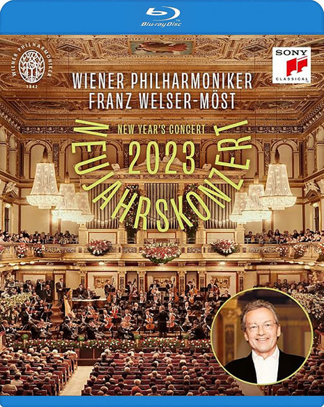 Neujahrskonzert 2023 / New Year's Concert 2023: Franz Welser-Most / Wiener Philharmoniker (Blu-ray)