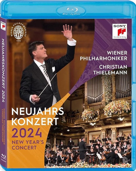 Neujahrskonzert 2024 / New Year's Concert 2024: Christian Thielemann / Wiener Philharmoniker (Blu-ray)