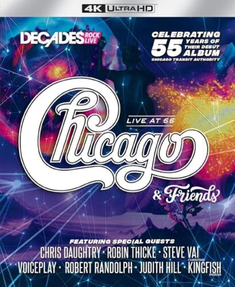 Chicago & Friends: Live At 55 (4K Ultra HD)