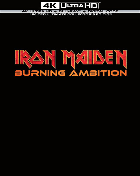 Iron Maiden: Burning Ambition: Limited Ultimate Collector's Edition (4K Ultra HD/Blu-ray)(SteelBook)