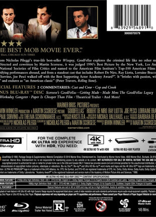 Goodfellas (4K Ultra HD/Blu-ray)