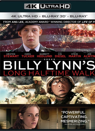 Billy Lynn's Long Halftime Walk (4K Ultra HD/Blu-ray 3D/Blu-ray)