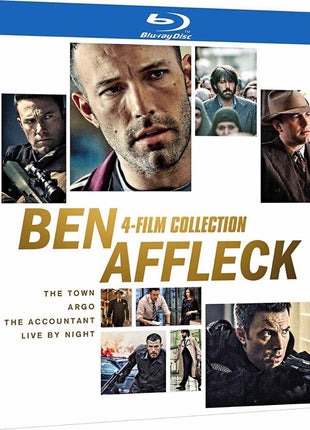 Ben Affleck 4-Film Collection (Blu-ray): The Town / Argo / The Accountant / Live By Night