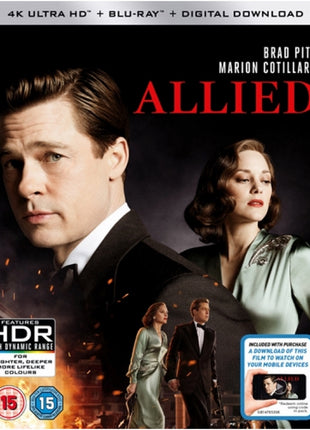 Allied (4K Ultra HD-UK/Blu-ray-UK)