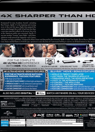Apollo 13 (4K Ultra HD/Blu-ray)