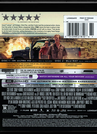 Hell Or High Water (4K Ultra HD/Blu-ray)