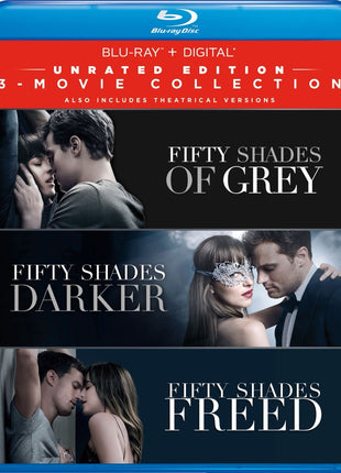 Fifty Shades Collection: Unrated Version (Blu-ray): Fifty Shades Of Grey / Fifty Shades Darker / Fifty Shades Freed