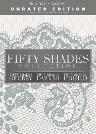 Fifty Shades Collection: Unrated Version (Blu-ray): Fifty Shades Of Grey / Fifty Shades Darker / Fifty Shades Freed