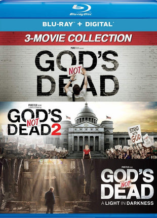 God's Not Dead: 3-Movie Collection (Blu-ray): God's Not Dead / God's Not Dead 2 / God's Not Dead: A Light In Darkness