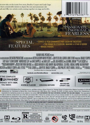 Star Is Born (2018)(4K Ultra HD/Blu-ray)